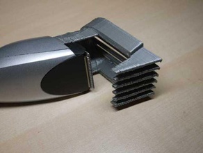 hair clipping comb other useful 3d print model - Mito3D