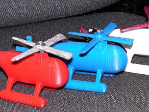 helicoptor vehicles personalised 3d print model - Mito3D