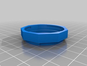 hex mid containers customized 3d print model - Mito3D
