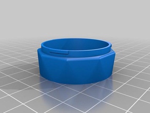 base hexagonale les conteneurs personnalisé 3d print model - Mito3D