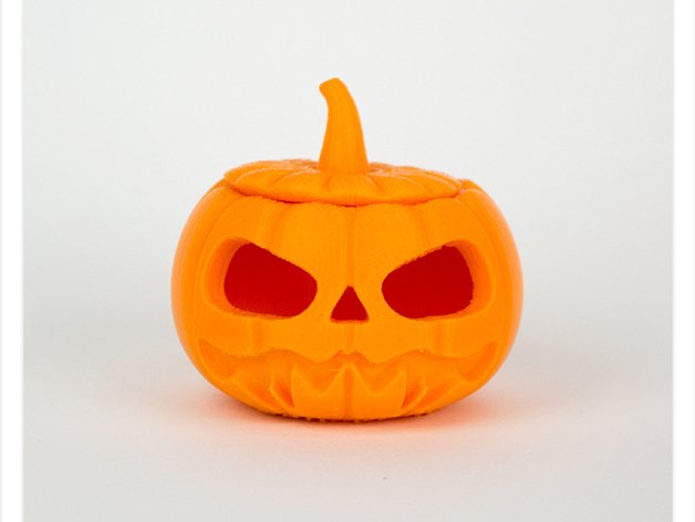 makies jack-o-lantern de juguete juego accesorios halloween la calabaza el té soporte luz 3D print model - Mito3D