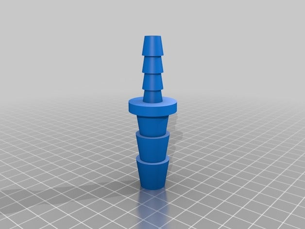mi personalizar la boquilla del tubo adaptador múltiple al aire libre jardín 3D print model - Mito3D