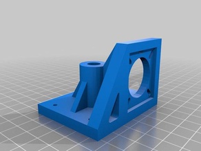 dp-top motor end 3d printer parts 3d print model - Mito3D