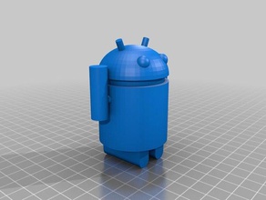 android figura sculture personalizzato 3d print model - Mito3D