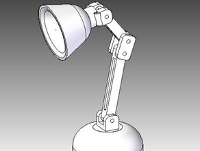 mini lámpara led hogar 3d print model - Mito3D