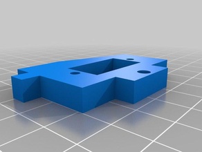 parametric 9g servo mount makerfarm i3 auto bed leveling 3d printer parts printing bed-leveling prusa 3d print model - Mito3D
