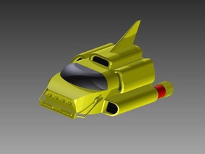 4 thunderbird oyuncaklar oyunlar 3d print model - Mito3D