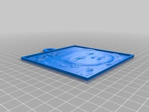 kimgaeun 2d art personnalisé 3d print model - Mito3D