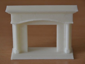 little desktop fireplace sculptures 3d print model - Mito3D