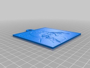 heo ja 2d art personalizzato 3d print model - Mito3D