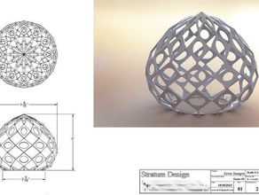 zome 02 math Kunst 3d print model - Mito3D