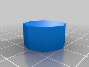 prisma ottagonale di apprendimento 3d print model - Mito3D