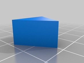 trigonal prism mineral-Modell lernen 3d print model - Mito3D