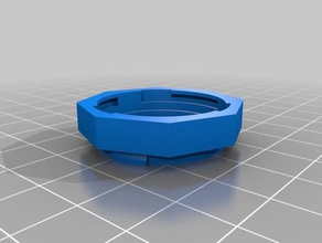 octagon recipiente separador los contenedores personalizado 3d print model - Mito3D