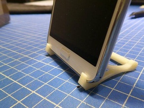 galaxy Not 3 standı mobil telefon x16 modunda çalışıyor 3d print model - Mito3D