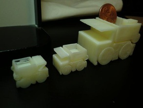 tiny toy dump truck other 3d print model - Mito3D