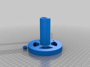 ryobi imprensa de broca manivela partes 3d print model - Mito3D