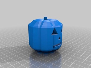 classico jack-o-lantern arredamento personalizzato 3d print model - Mito3D