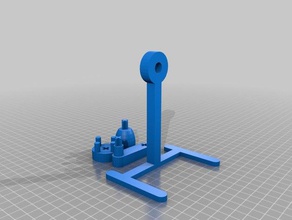 meine angepasste zoetrope stand bg2 Kunst tools 3d print model - Mito3D