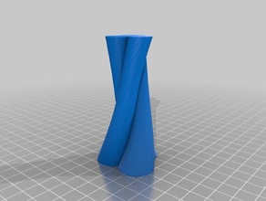 cylinder vase decor customized 3d print model - Mito3D