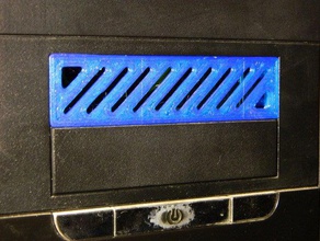 35 Zoll-Einschub-Gitter computer drive bay floppy-Laufwerk 3d print model - Mito3D