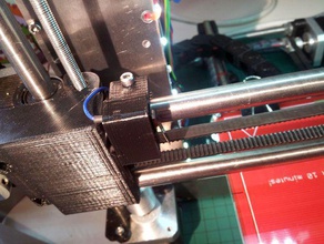 trava titulares de 10mm varas 7x20mm switchs 3d a impressora os acessórios alumínio i3 prusa único 3d print model - Mito3D