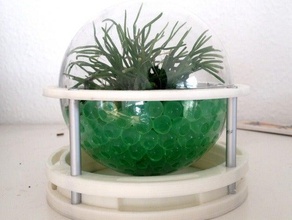 biosfera infinito de aprendizagem decoração futurista jardim 3d print model - Mito3D