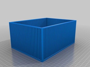 gran contra la deformación de caja organización abs anti-deformación curling tamaño 3d print model - Mito3D