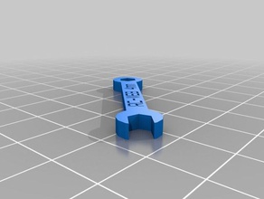 rc-web-Schraubenschlüssel 4mm tools angepasst 3d print model - Mito3D