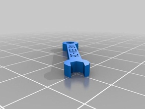 rc-web chiave 3mm strumenti personalizzato 3d print model - Mito3D