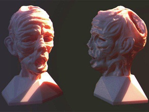 zombie-Stifthalter Skulpturen halloween 3d print model - Mito3D