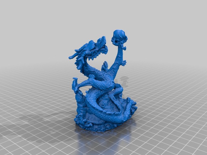 ejderha diğer heykel 3D print model - Mito3D