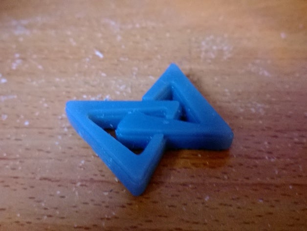 essaim amulette v2 bijoux 3D print model - Mito3D