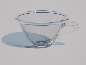 teacup kitchen dining 3d print model - Mito3D