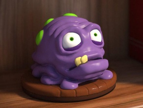 mascota monstruo de pepita las esculturas 3dartistmag animal carácter zbrush Artista 3d mag juguete 3d print model - Mito3D