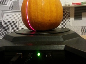 scanned pumpkin nofilter scans replicas 3d scan halloween makerbotdigitizer produce 3d print model - Mito3D