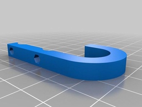 mi customizhoed anzuelo simple organización personalizado 3d print model - Mito3D
