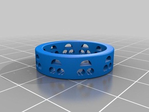 ring -love face accessories 3d print model - Mito3D