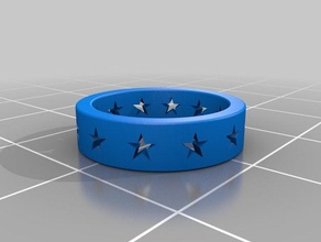 ring star accessories 3d print model - Mito3D