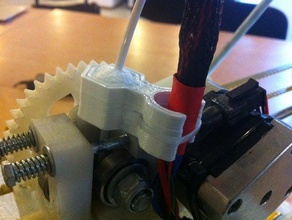 filament temiz 3d yazıcı aksesuarlar grup cabl kablo temizlik toz tıkanıklığı 2011 kauçuk doku 3d print model - Mito3D