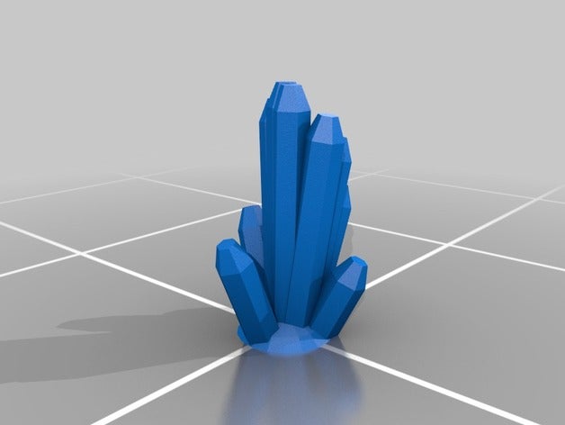 meine angepasste custom-Kristalle Requisiten 3D print model - Mito3D