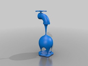 faucet ball sculptures 3d print model - Mito3D