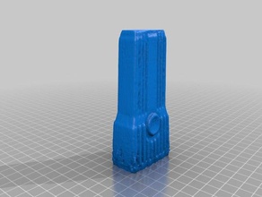 scan-Fackel Kunst makerbotdigitizer 3d print model - Mito3D