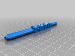 my customized bic word pen jack office 3d print model - Mito3D