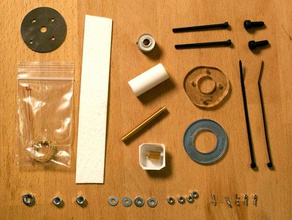 kit de piezas recambio otros el acrílico extrusora mk4 una pizca la rueda útil 3d print model - Mito3D