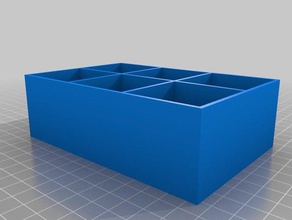 estetista nail polish organizzatore contenitori 3d print model - Mito3D