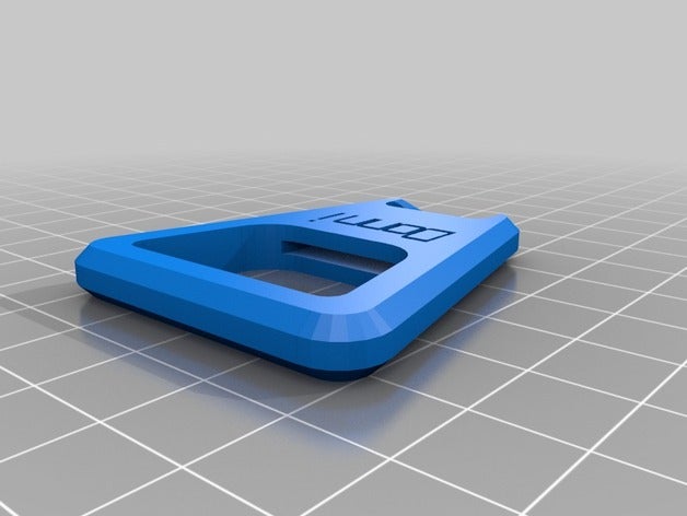 my customized bottle opener donni kitchen dining 3D print model - Mito3D