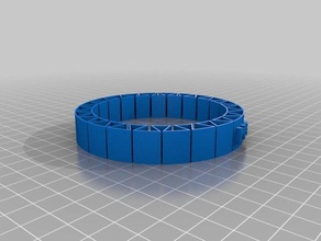 ma anche no name bracelet bracelets customized 3d print model - Mito3D