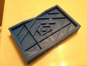 zen bathroom soap dish other 3d print model - Mito3D