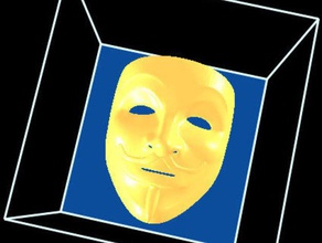 vendetta diğer fawkes adam guy maskesi 3d print model - Mito3D